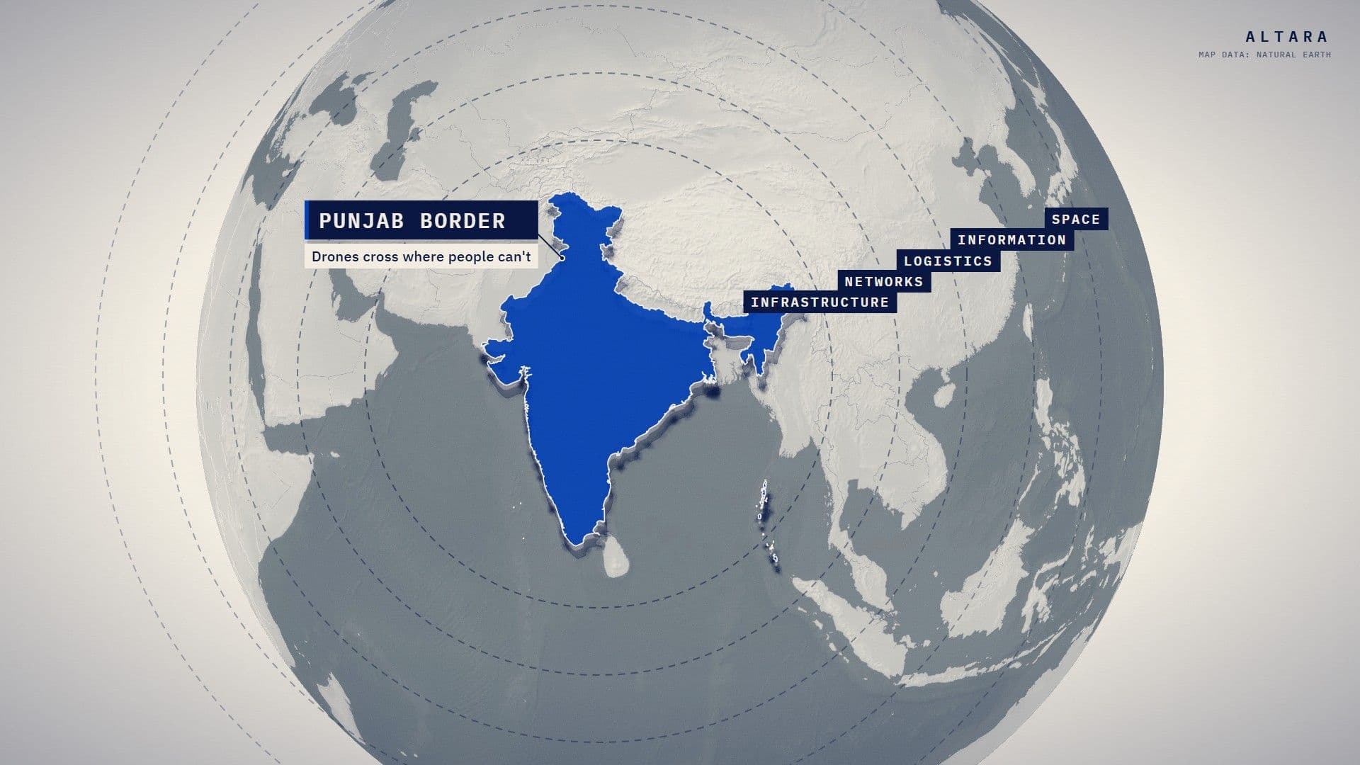 The new perimeter: the layers of security around India's border